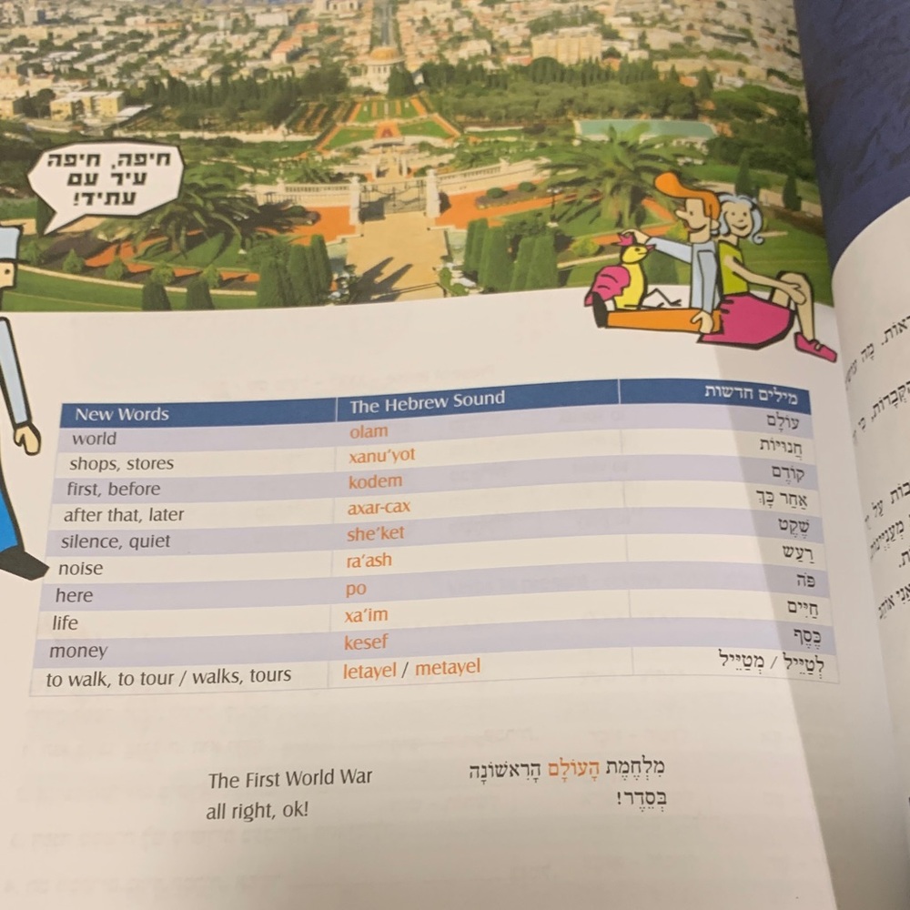 Learn Hebrew Language Book - Picture 4 of 6